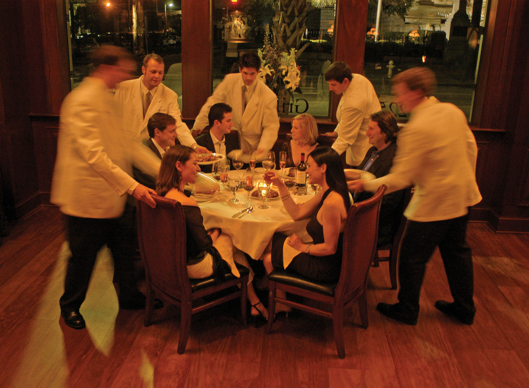 צ'רלסטון Market Pavilion Hotel מסעדה תמונה